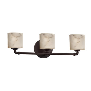 JUSTICE DESIGN GROUP LumenAria™ 3 - Light Dimmable Bath Bar