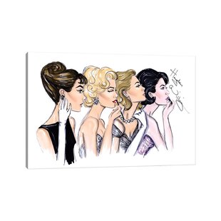 EAST URBAN HOME " Old Hollywood Glam " by Hayden Williams Painting Print