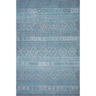 ED ELLEN DEGENERES CRAFTED BY LOLOI Alameda Denim Rug
