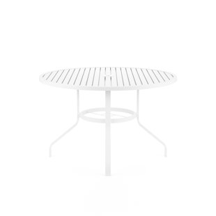 SUNSET WEST Bristol Round Aluminum Outdoor Dining Table