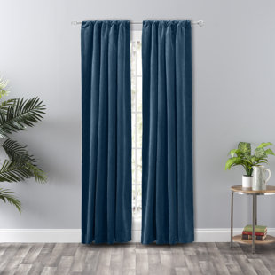 ELLIS CURTAIN Polyester Room Darkening Curtains / Drapes Pair