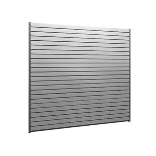 NEWAGE PRODUCTS 40sqft PVC Slatwall - Silver