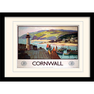 EAST URBAN HOME Cornwall - Single Picture Frame Print