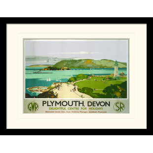 HAPPY LARRY Plymouth 3 Framed Vintage Advertisement