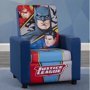 DELTA CHILDREN DC Comics Justice League High Back Upholstered Kids Chair