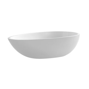 AGUA CANADA FOHO 13.77'' Solid Surface Oval Bathroom Sink