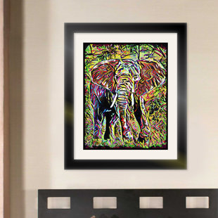 TRINX Gentle Giants by Ryan James - Unframed Painting Print on Paper