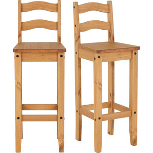 CLASSICLIVING 76,2 cm Barstuhl Elodie (Set besteht aus 2)