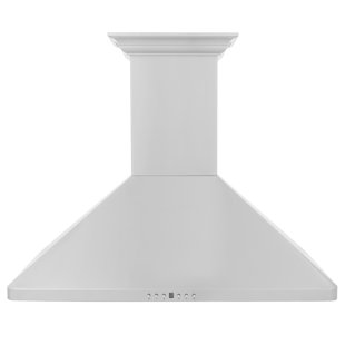 ZLINE 36" 400 CFM Ducted Wall Mount Range Hood in Stainless Steel with Nightlight
