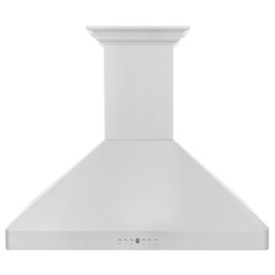 ZLINE 30" Crown Sound 400 CFM Ducted Wall Mount Range Hood in Silver