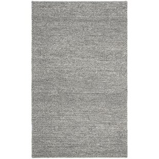 Lauren Ralph Lauren Carisbrooke Hand Woven, 80% Wool, 20% Cotton, Dark Grey Area Rug