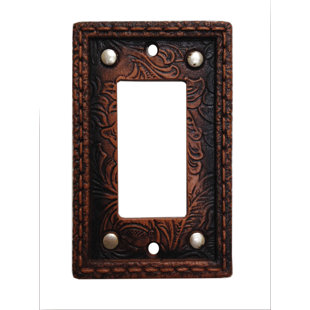 PASEO ROAD BY HIEND ACCENTS Tooled 1-Gang Rocker Wall Plate (Set of 4)