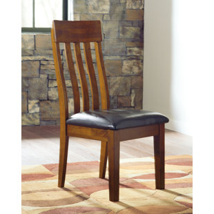 WILDON HOME® Genovera Ladder Back Side Chair in Brown