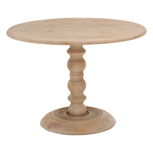 LOOMLAN Chelsea Round Solid Wood Dining Table