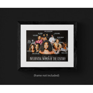 TRI-SEVEN ENTERTAINMENT The Most Influential Women of the Century - Unframed Print On Paper