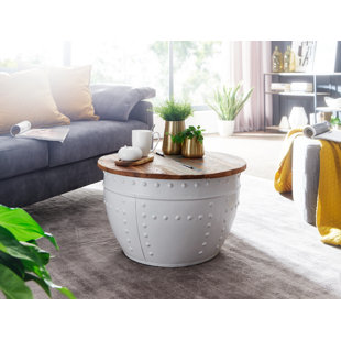 WILLISTON FORGE Couchtisch Provencher aus Massivholz mit Stauraum