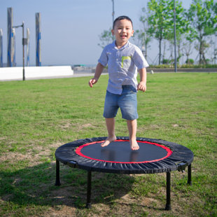 Direct Wicker 3.3' Foldable Round Kid / Toddler Trampoline