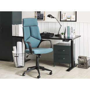 ZIPCODE DESIGN Gina Polyester Blend Office Chair with Headrest
