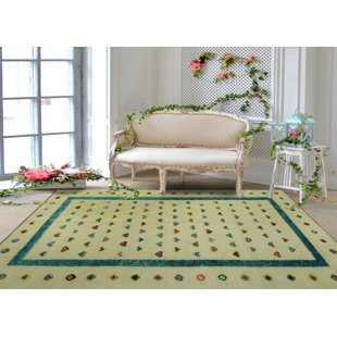 ISABELLINE Alverson One-of-a-Kind 6'9" X 9'10" Wool Area Rug in