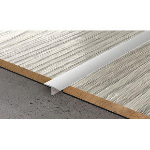 Cezar Threshold Joining Profile, 3/4" W X 3' (36") L, Natural Aluminum