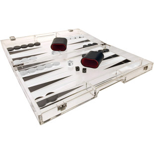 Vandue Corporation 2 Player Acrylic Backgammon