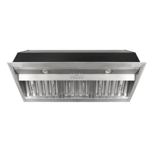Kobe Range Hoods 36" Stainless Steel 630 CFM Ducted (Vented) Insert Range Hood with Baffle Filter