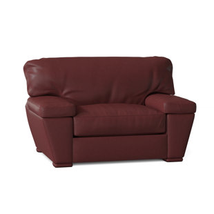 OMNIA LEATHER Prescott Leather Club Chair