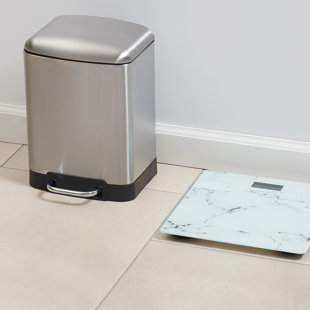 MICHAEL GRAVES DESIGN Plastic Touch Top Waste Basket