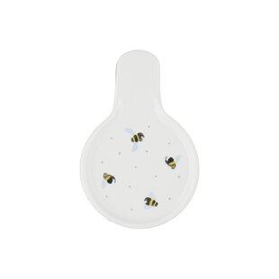 PRICE & KENSINGTON Sweet Bee Ceramic / Porcelain Oval Spoon Rest