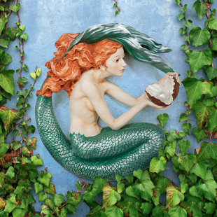 DESIGN TOSCANO Misty Mae Mermaid Wall Sculpture