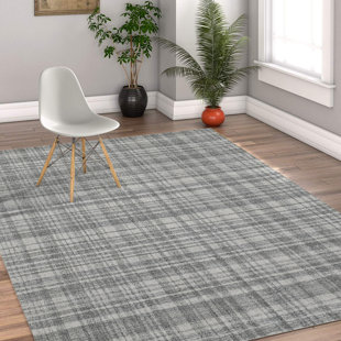 AMER RUGS Laurel Wool Plaid Rug