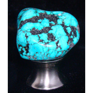 MYTERRA GEMSTONE HARDWARE 1 1/2" Length Novelty Knob