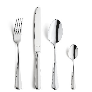 AMEFA 24 piece 18/10 stainless steel cutlery set for 6 people