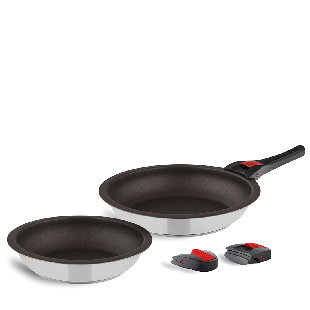KUPPELS Quick Clack Pro 5 Piece Non-Stick Skillet Set