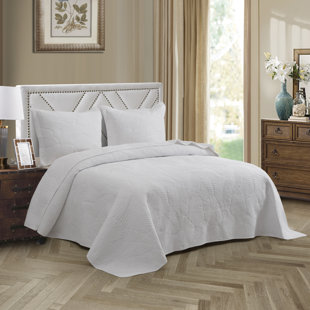 SWEET N SIMPLE HOME Cotton Floral Quilt Set