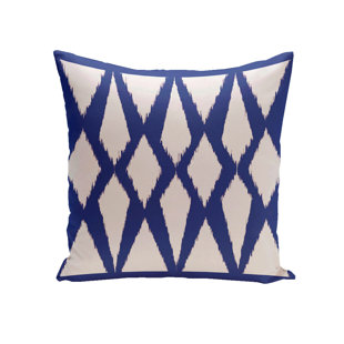 E BY DESIGN Ikat Reversible Throw Pillow