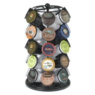 Nifty Home Products Rotating Coffee Pod Storage