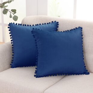 MERCER41 Knowles Square Throw Pillow Cover (Set of 2)