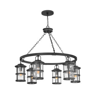 HINKLEY Lakehouse 6 - Light Outdoor Chandelier