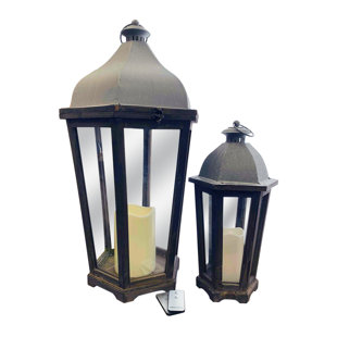 TX USA CORP 27'' Solar Powered Outdoor Lantern
