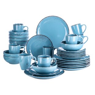 VANCASSO 32 Piece Dinnerware Set - Service for 8