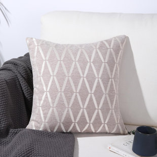 DULCE DOM DD5 Geometric Chenille Pillow Cover