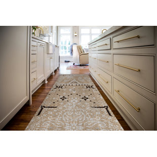 FREEPORT PARK® Fermin MANU NAVY Kitchen Mat By Terri Ellis