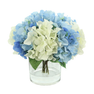 CREATIVE DISPLAYS, INC. Hydrangea Arrangement in Vase