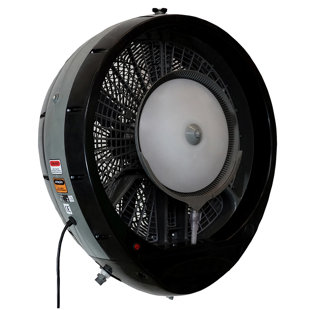 ECOJET BY JOAPE MISTING FANS HURRICANE 34" Wall Mount Fan