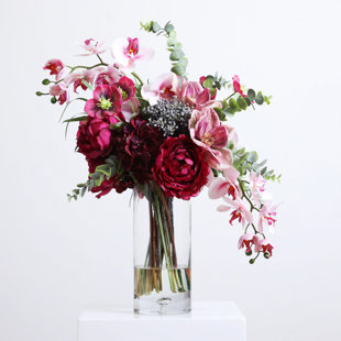 DARBYCREEKTRADING Silk Mixed Arrangement in Vase