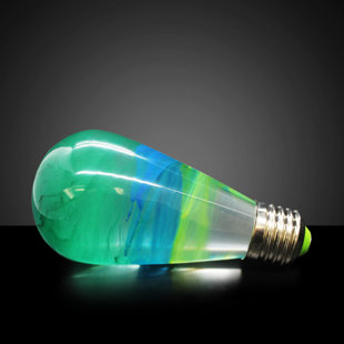 EP DESIGNLAB LLC 1 Watt Equivalent ST64 E26/Medium (Standard) 6000K LED Bulb