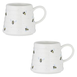 PRICE & KENSINGTON Sweet Bee Hug Mugs 450ml (Set of 2)