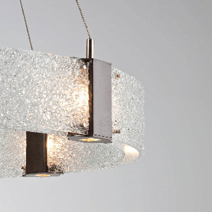 HAMMERTON STUDIO Parallel 2 Tier Ring Chandelier