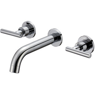 EISEN HOME Bordeaux Wall Mounted Optional 2-handle Bathroom Faucet